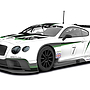 Scalextric, Bentley Continental GT3, 1:32 HD