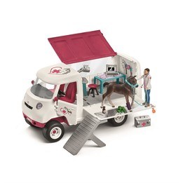 Schleich, 42370 Horse Club - Veterinärbil med Hanoverian föl