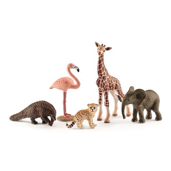 Schleich, 42388 Wild Life - Vilda djur 5-pack