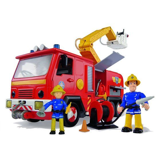 Fireman Sam, Brandbil Jupiter med figurer