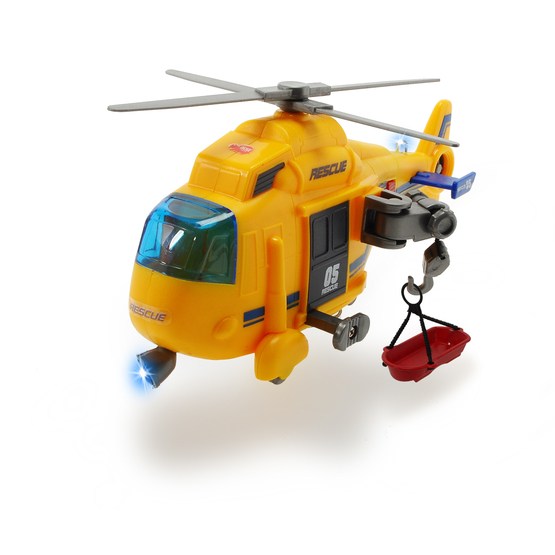 Dickie Toys, Räddningshelikopter Ljud & Ljus 18 cm