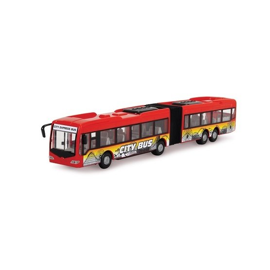 Dickie Toys, City Express Buss Röd