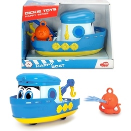 Dickie Toys Båt med kran och bläckfisk
