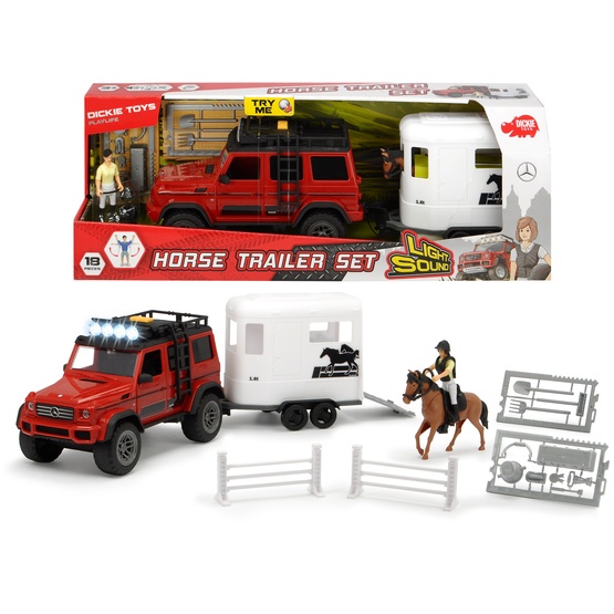 Dickie Toys, Playlife - Horse Trailer Set