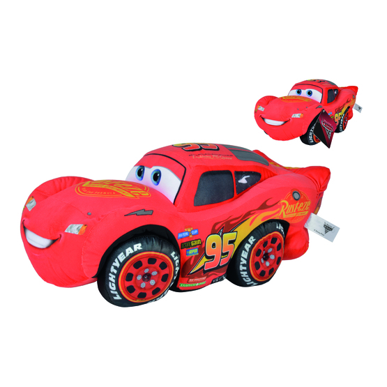 Disney Cars, Gosedjur - Blixten 45 cm