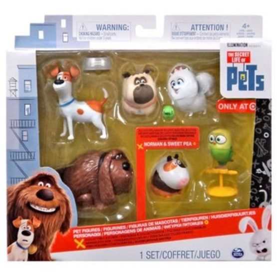 Husdjurens Hemliga Liv, Pet figures 6 pack