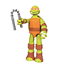 Ninja Turtles, TMNT Mutant XL - Michelangelo