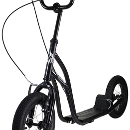 STIGA, Sparkcykel Air Scooter 12", svart