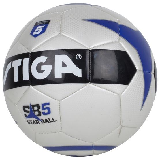 STIGA, Football Star ball, Storlek 5, Vit