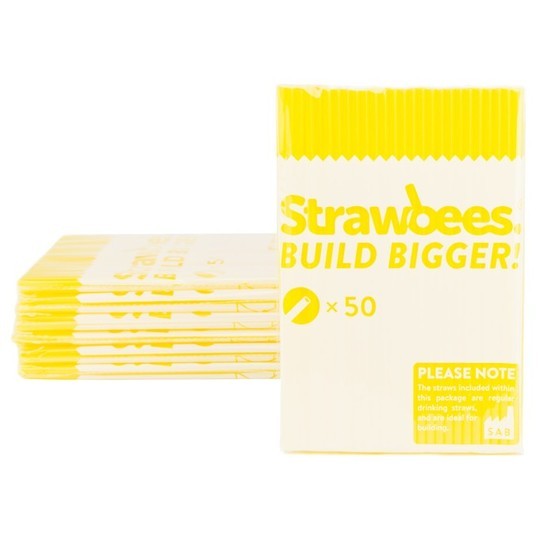 Strawbees, Strån 50-pack Gul