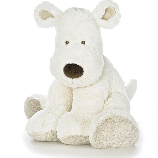 Teddykompaniet, Teddy Cream Hund, XL, vit, 55cm