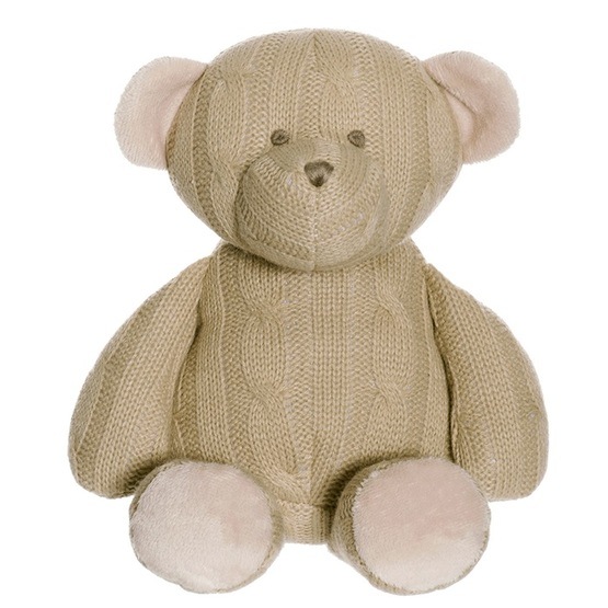 Teddykompaniet, Knitted - Stickad Nalle 30 cm