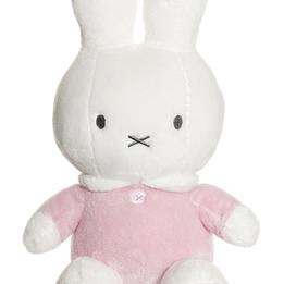 Miffy, Mjukis Sittande Rosa 32 cm