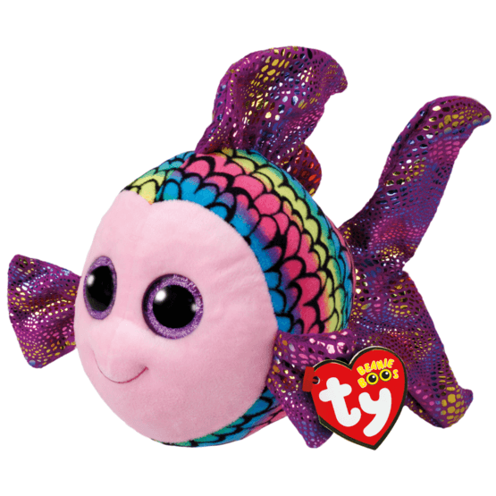 TY, Beanie Boos - Flippy Fisk 15 cm