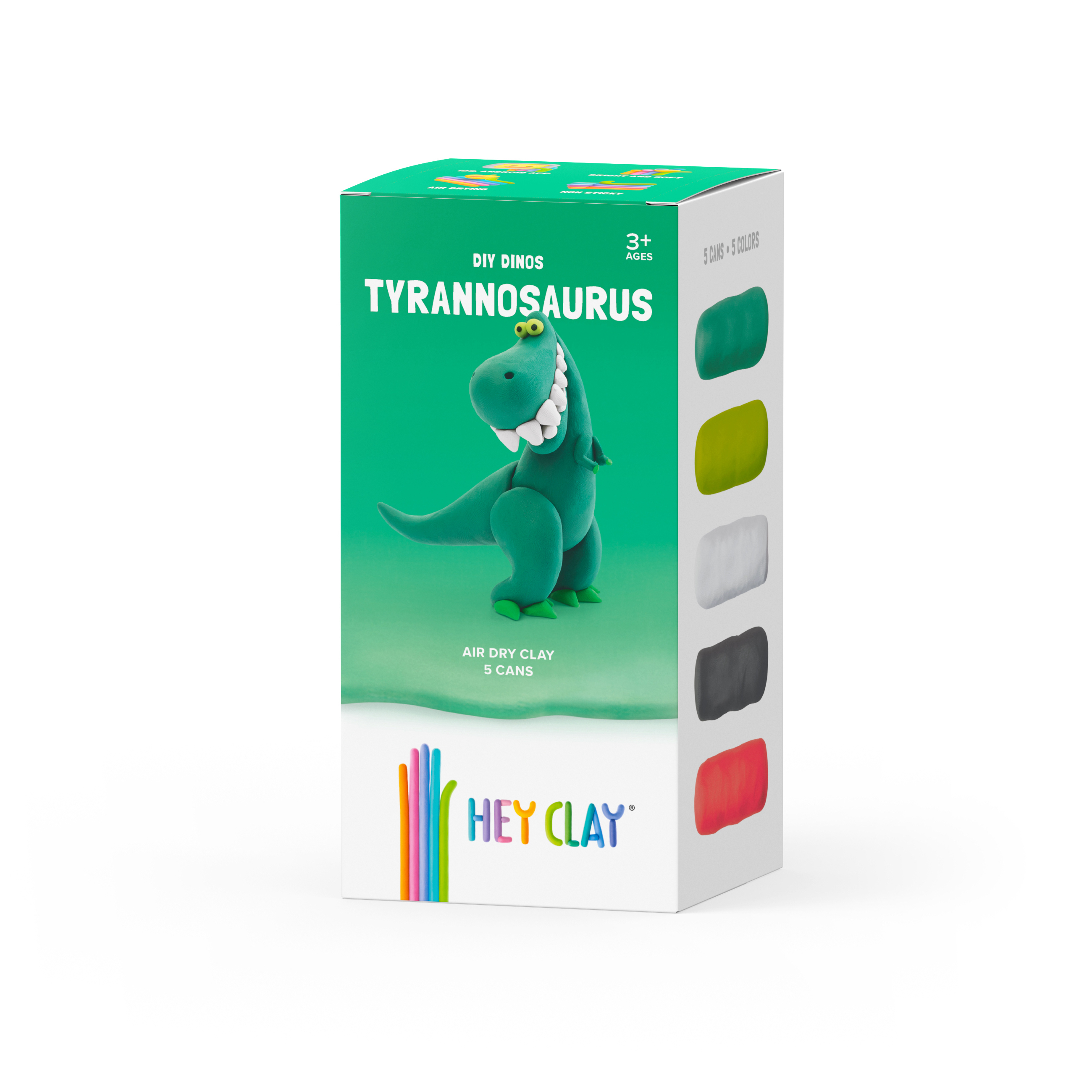 Hey Clay Lera Claymates Tyrannosaurus Litenleker.se
