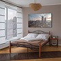 Enkelsäng - Metallram - Svart - Ram 920 - 140x200 Cm