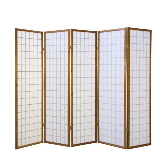 Rumsavdelare - Shoji - Brun