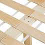 Familjesäng  - 90x200 + 140x200 - Vit
