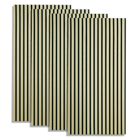 Homestyle4u Ljudpanel - Akustikpanel - 60x120 Cm - 4 St - Cream