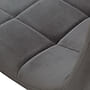 Matbord Sonoma 80x80 Cm - 2 Stolar Grey Velvet