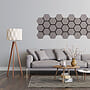 Ljudpanel - Akustikpanel Hexagon - 62x76 Cm - 4 St