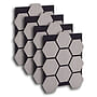 Ljudpanel - Akustikpanel Hexagon - 62x76 Cm - 4 St