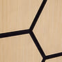 Ljudpanel - Akustikpanel Hexagon - 62x76 Cm - 4 St
