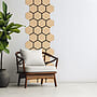 Ljudpanel - Akustikpanel Hexagon - 62x76 Cm - 4 St