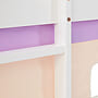 Loftsäng Med Gardin 90x200 Cm - Purple Peach