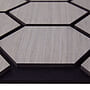 Ljudpanel - Akustikpanel Hexagon - 62x76 Cm - 8 St