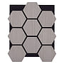 Ljudpanel - Akustikpanel Hexagon - 62x76 Cm - 8 St