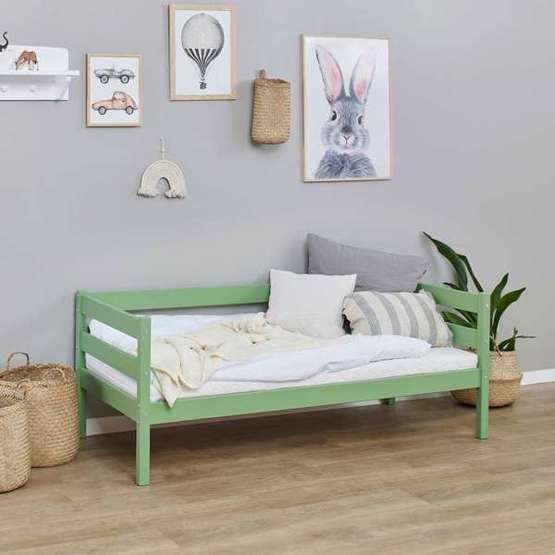 Hoppekids – Juniorsäng ECO Comfort 70×160 Cm Pale Green