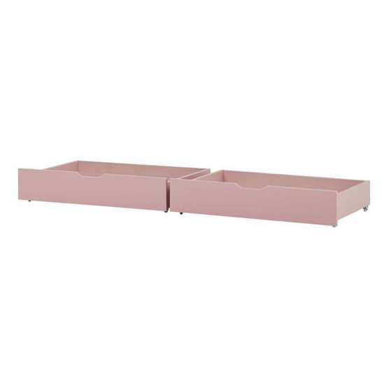 Hoppekids - Lådsett För 70-190 Cm Och 90x200 Cm Pale Rose