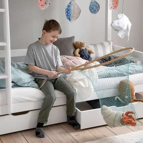 Hoppekids - Lådsett För 70-190 Cm Och 90x200 Cm Vit