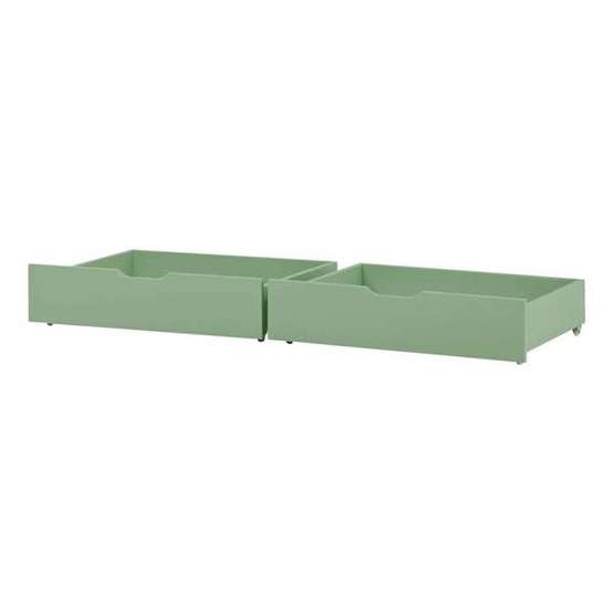 Hoppekids - Lådor ECO Comfort Till 70x160 Cm Pale Green