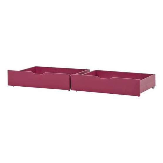 Hoppekids - Lådor ECO Comfort Till 70x160 Cm Baroque Rose