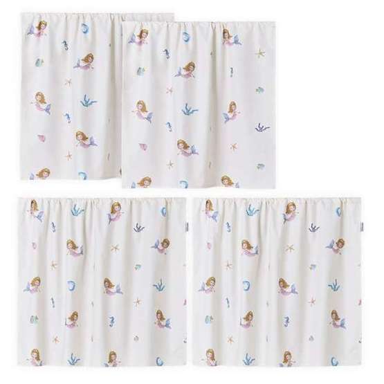 Hoppekids - Gardin Mermaid Till Semihög (half-high) 70x160 Cm