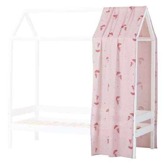 Hoppekids - Ole Lukoie Gardin Hussäng 70x160 Cm - Röd