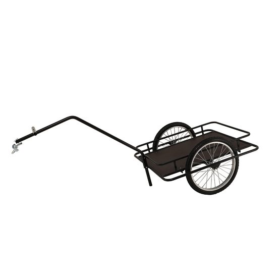 Hörby Bruk - Cykelkärra Hobby Svart Inkl Koppling