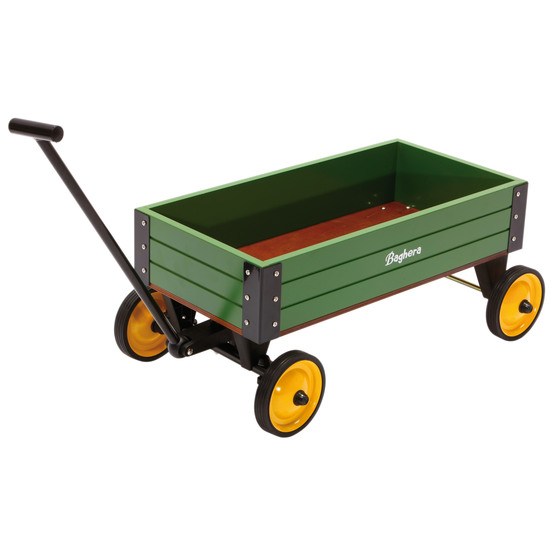 Green Wooden Wagon