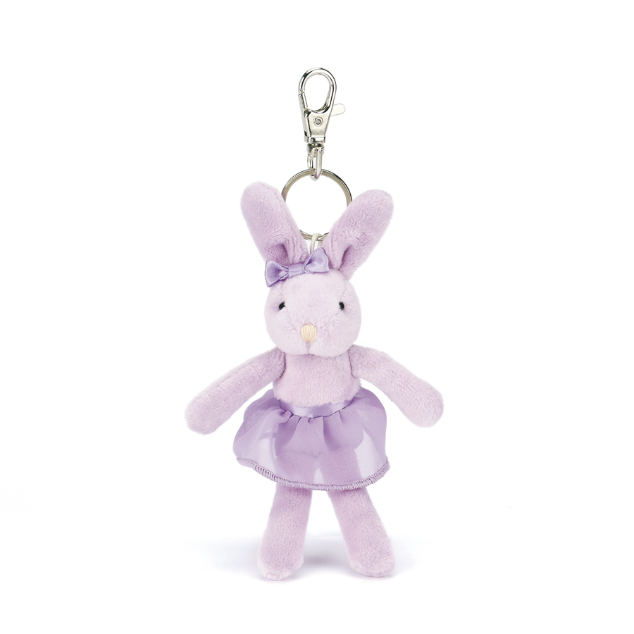 Jellycat Tutu Lulu Lilac Bunny Keyring