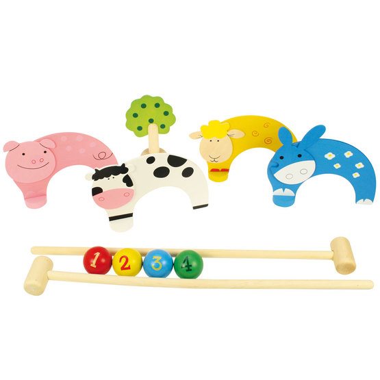 BigJigs - Krocket-Spel, Bondgård