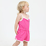 Pinkoholic - Kids Pretty In Pink Playsuit - Strl 140
