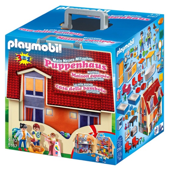 Playmobil - Dockhus, Bärbart Dockhus