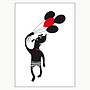 Ejvor - Poster Hund Ballong
