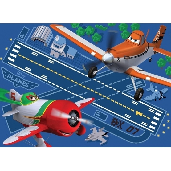 Disney - Planes/Flygplan Barnmatta Dusty Och No. 5