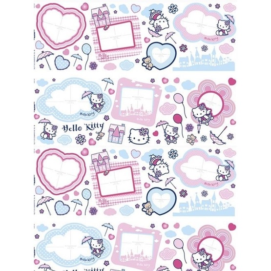 Disney - Hello Kitty 67-Pack Foto Wallies Wall Stickers 