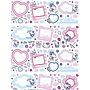 Disney - Hello Kitty 67-Pack Foto Wallies Wall Stickers 