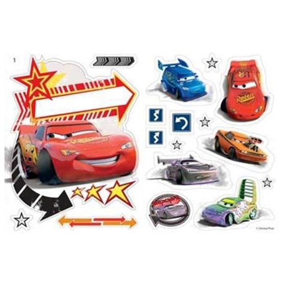 Disney - Cars/Bilar Wallies Wall Stickers 19-Pack