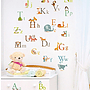Hemdekor - Väggdekor Bokstäver Med Roliga Djur